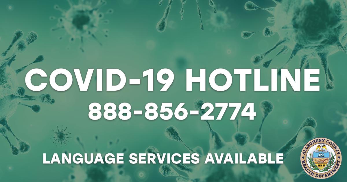 COVID-19 888-856-2774 Hotline with Language 