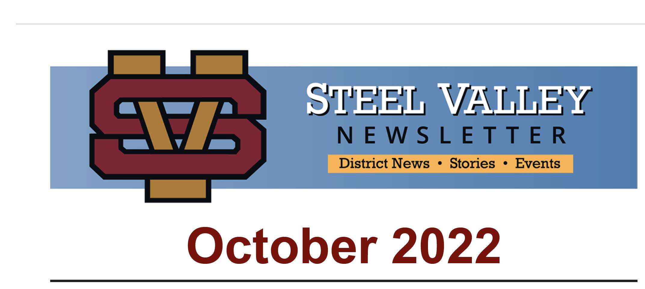 Steel Vally SD October 2022 Newsletter image