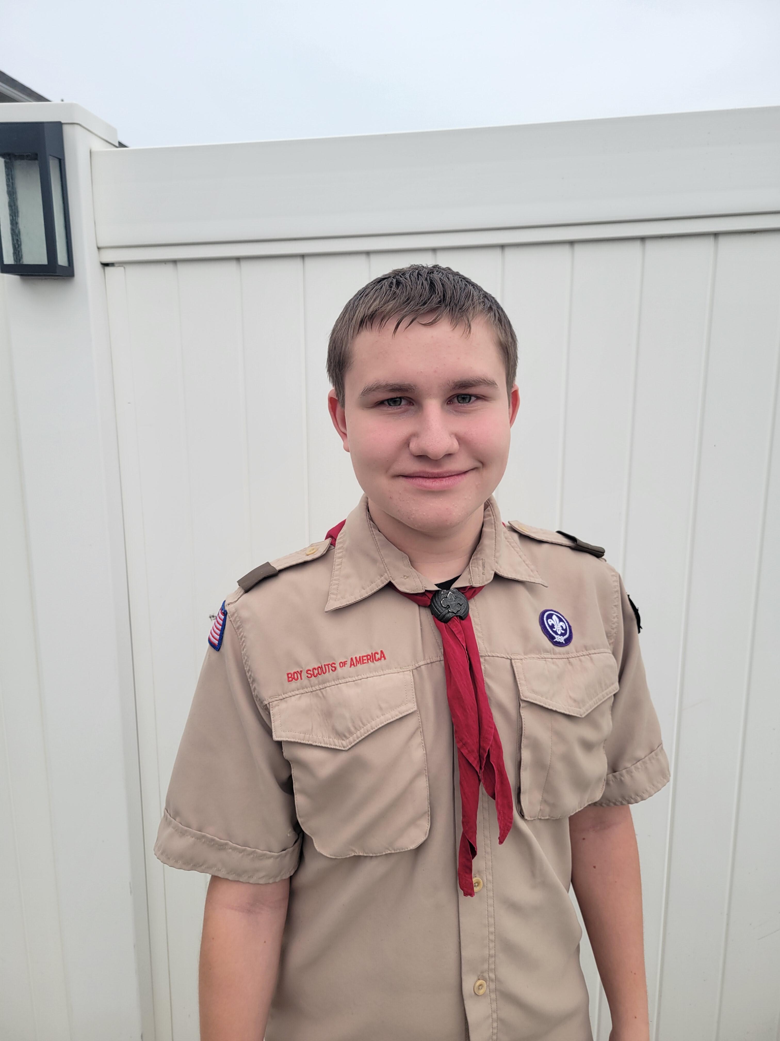 Junior Nathan Collins is fundraising to build a dog park in Munhall for his Eagle Scout project