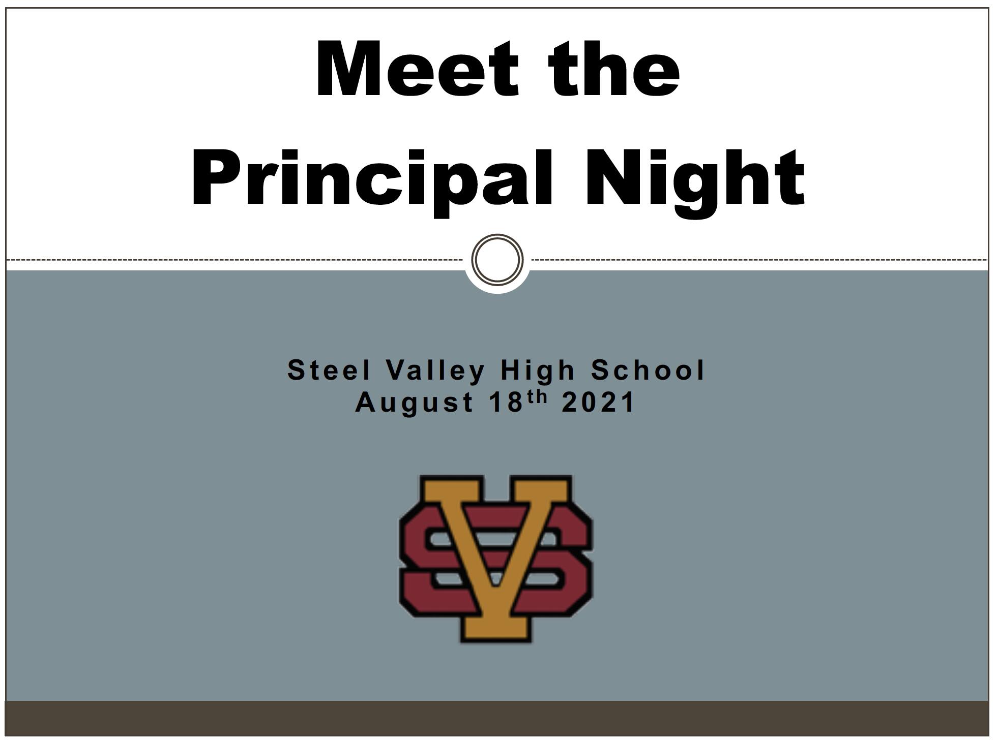 Meet the Principal Night