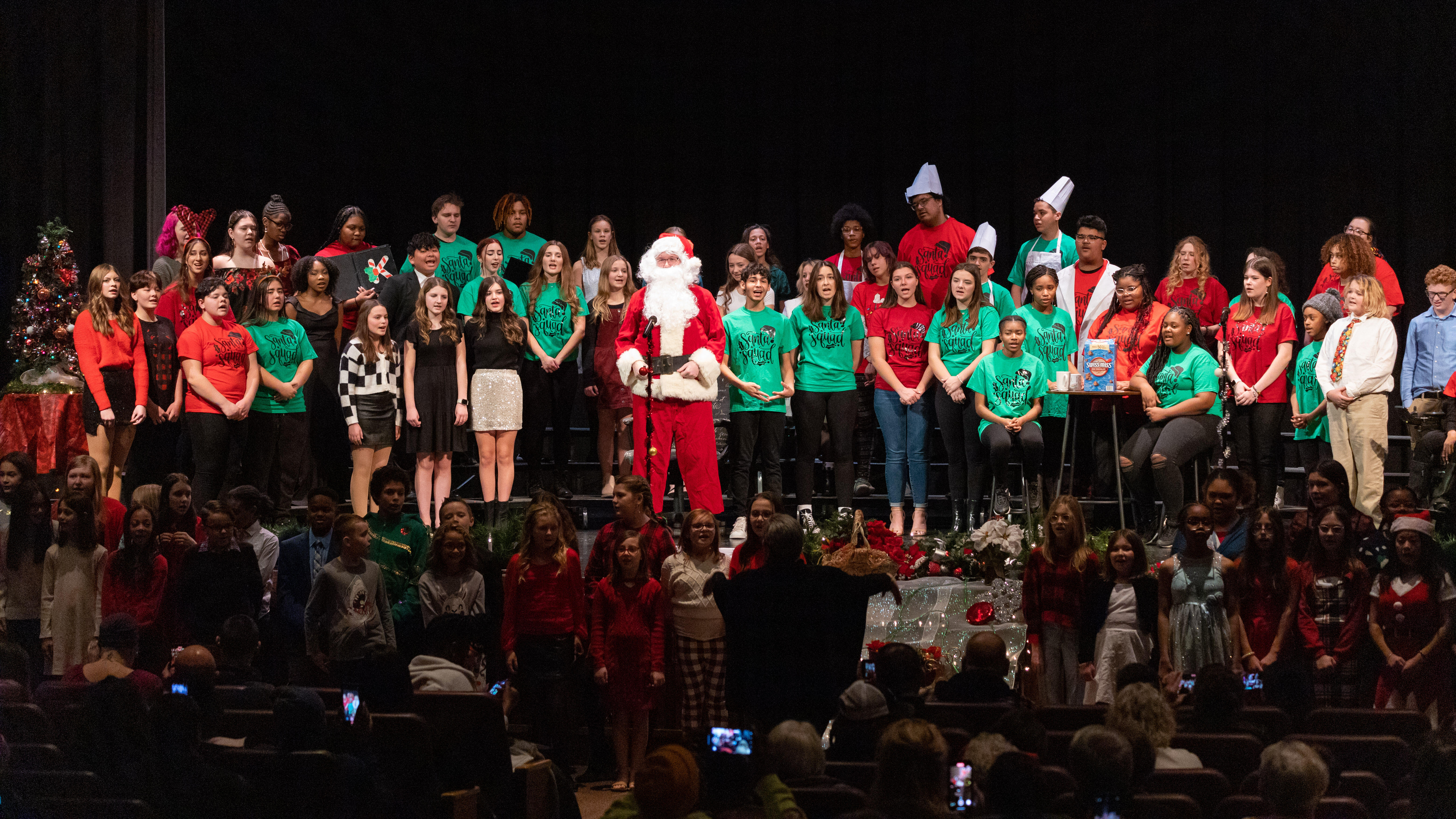  Student voices shine during annual holiday show